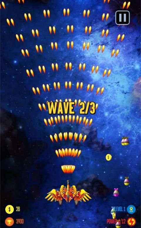 Chicken Shooter Galaxy invaders स्क्रीनशॉट 4
