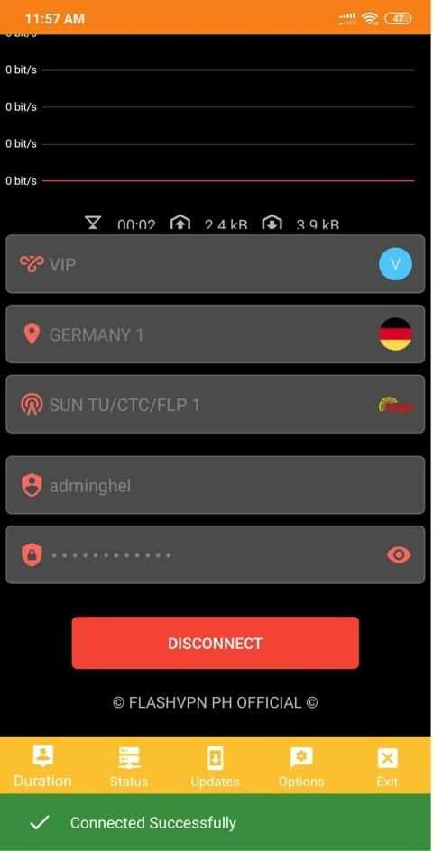 Flash VPN Official screenshot 3