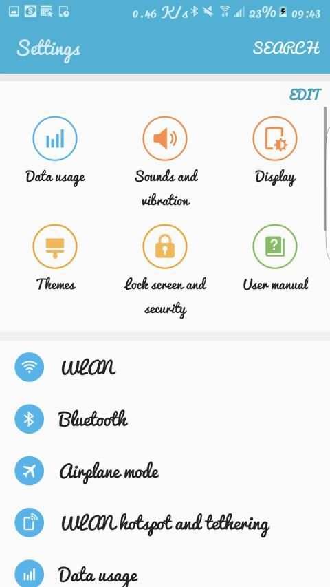 Handwrite Fonts Pack for Galaxy & Oppo Phone screenshot 1