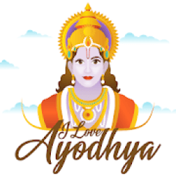 I love Ayodhya आइकन