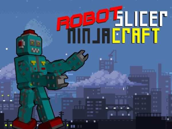 Robot Slicer Ninja Craft screenshot 2