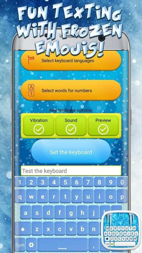 Frozen Keyboard स्क्रीनशॉट 1