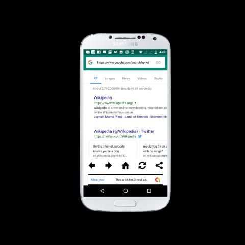 Orbit Browser स्क्रीनशॉट 1