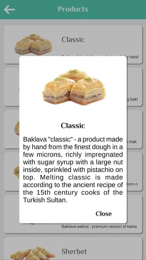 Sherbet screenshot 1