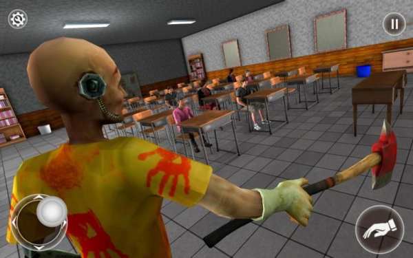 Horror Math Learning: School Education granny Game screenshot 7