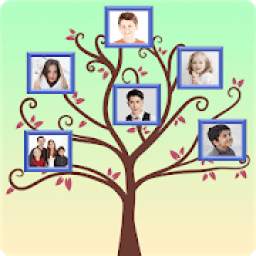 Tree Photo Frames: Family & Friends Collage