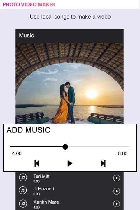 VidMake - Picture Slideshow screenshot 5