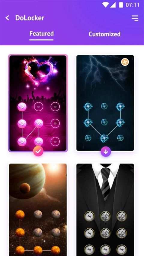 DoLock Theme Planet screenshot 1