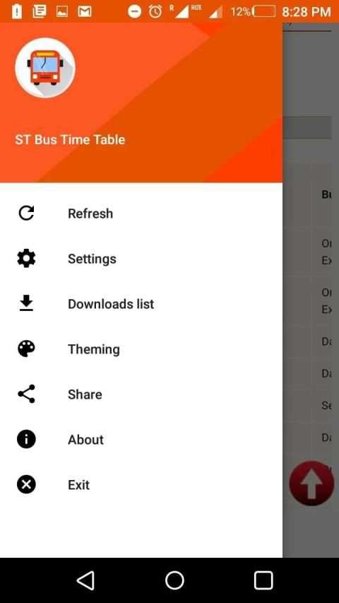 ST Bus Time Table screenshot 3