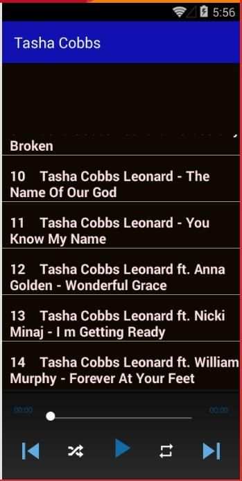 Tasha cobbs songs offline screenshot 1