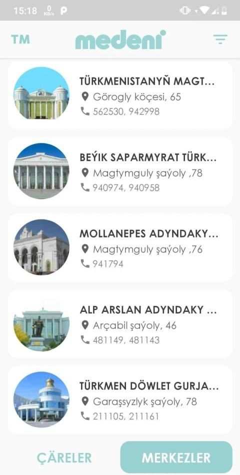 Medeni screenshot 2