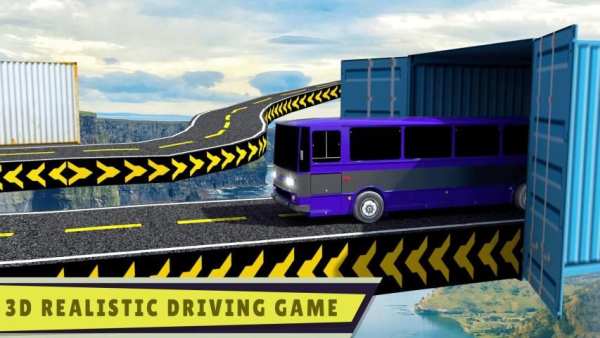 Ultimate Bus Driver: Mega Ramp uphill Challenge स्क्रीनशॉट 3