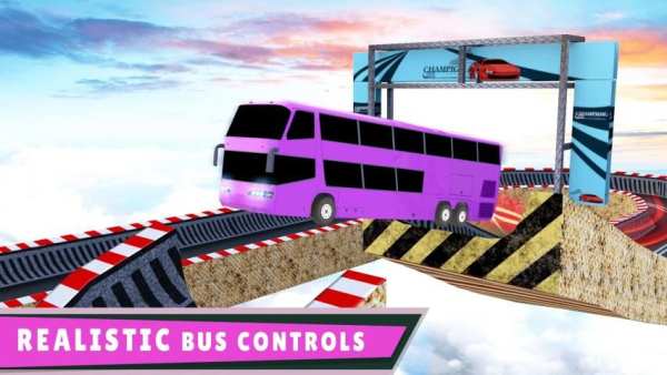 Ultimate Bus Driver: Mega Ramp uphill Challenge स्क्रीनशॉट 2