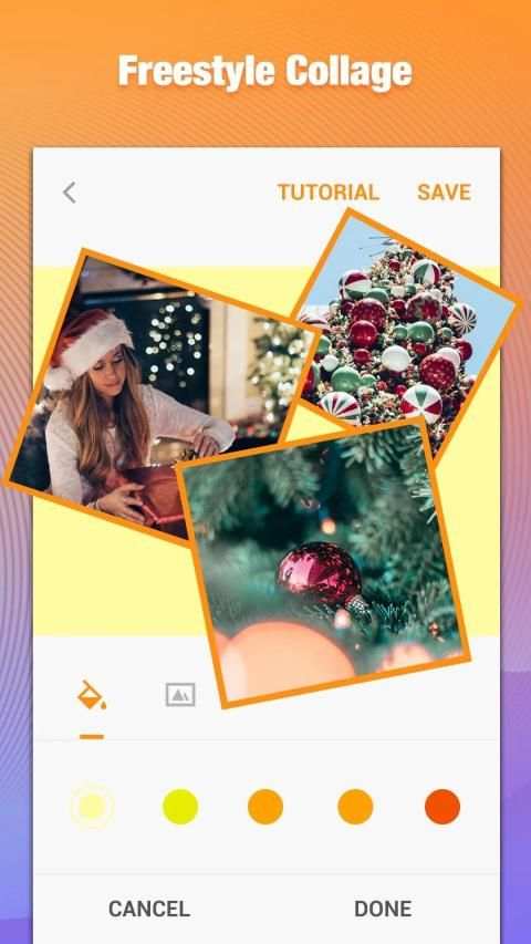 Sense Photo Editor: Photo Collage, Photo Animator स्क्रीनशॉट 4