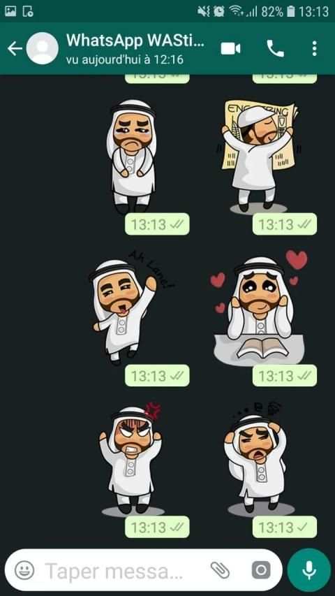 ملصقات خليجية للواتساب stickers for WhatsApp
‎ screenshot 1