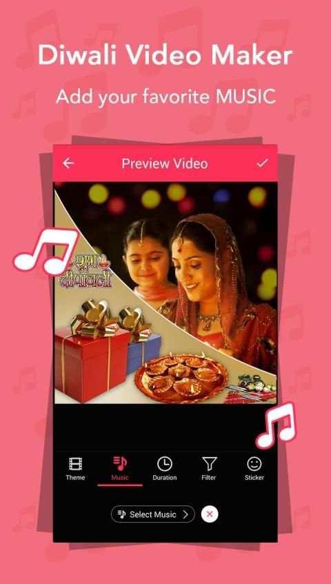 Diwali Video Maker screenshot 5
