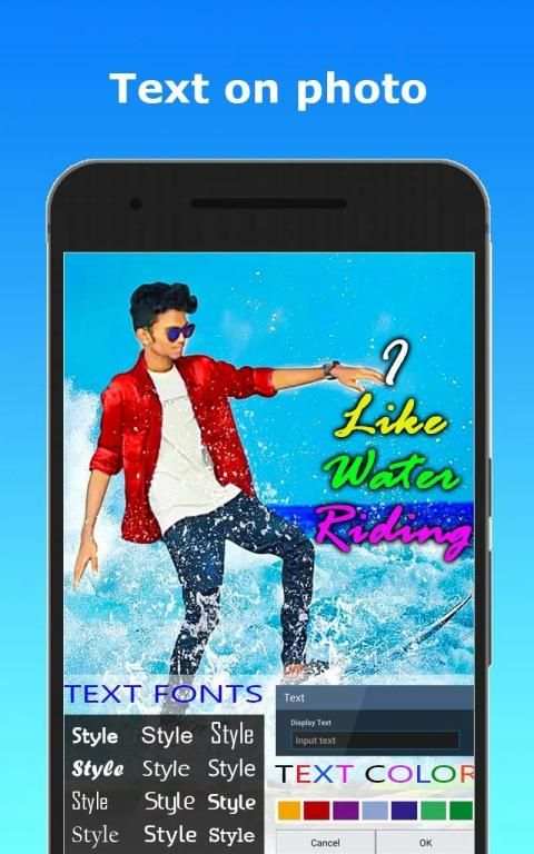 Water Photo Editor - Water Photo Frames स्क्रीनशॉट 13