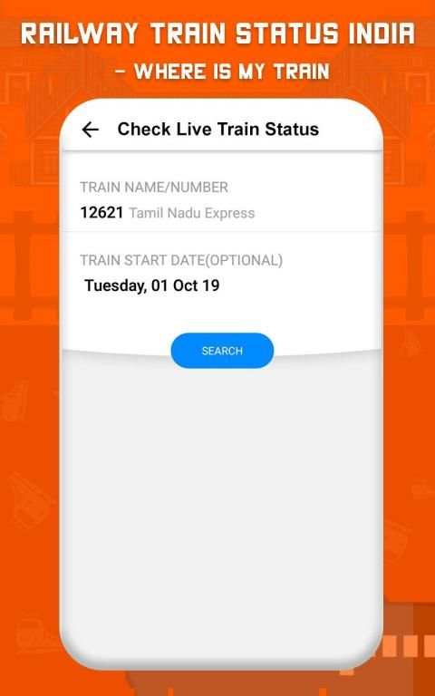 Train Status - Where is my Train स्क्रीनशॉट 8