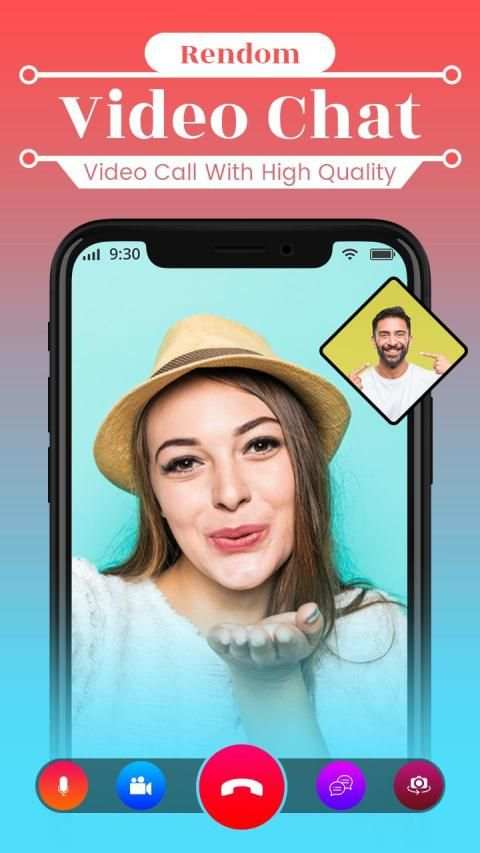 Live Video Chat - Video Chat With Random People स्क्रीनशॉट 1