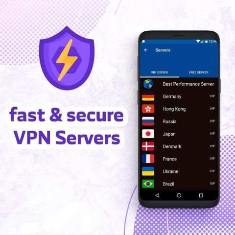 Lightning VPN - A Fast , Unlimited, Free VPN Proxy screenshot 2