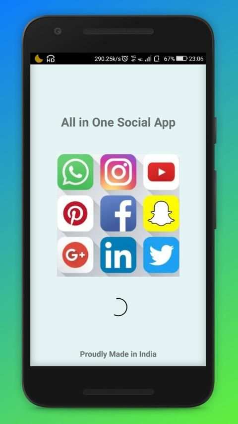 All Social Media in one App screenshot 2