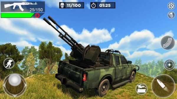 Fps Battleground Cover Fire Frontline Shooter Game स्क्रीनशॉट 10
