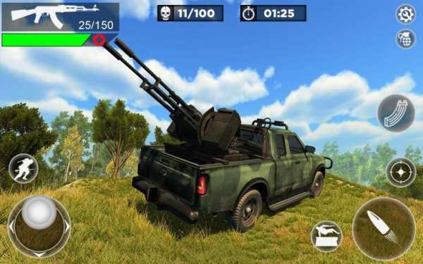 Fps Battleground Cover Fire Frontline Shooter Game स्क्रीनशॉट 6
