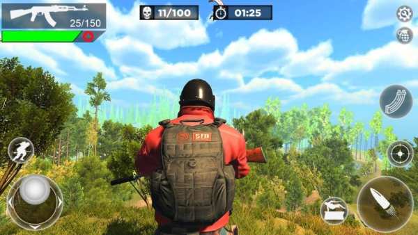 Fps Battleground Cover Fire Frontline Shooter Game स्क्रीनशॉट 11
