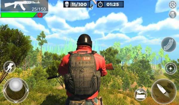 Fps Battleground Cover Fire Frontline Shooter Game स्क्रीनशॉट 3