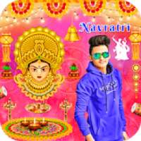 Navratri Photo Frame 2019