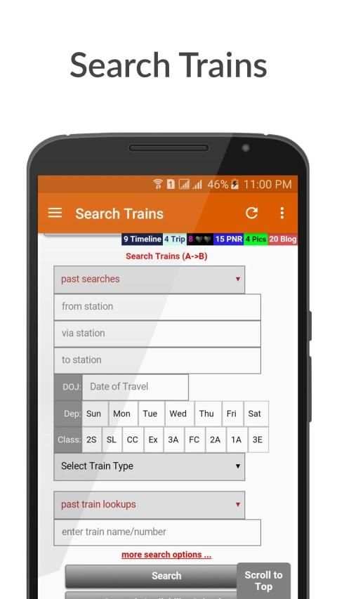 Indian Railway Time Table & Info screenshot 4