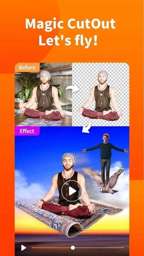 Master VFly Editor： Video christmas 2 تصوير الشاشة