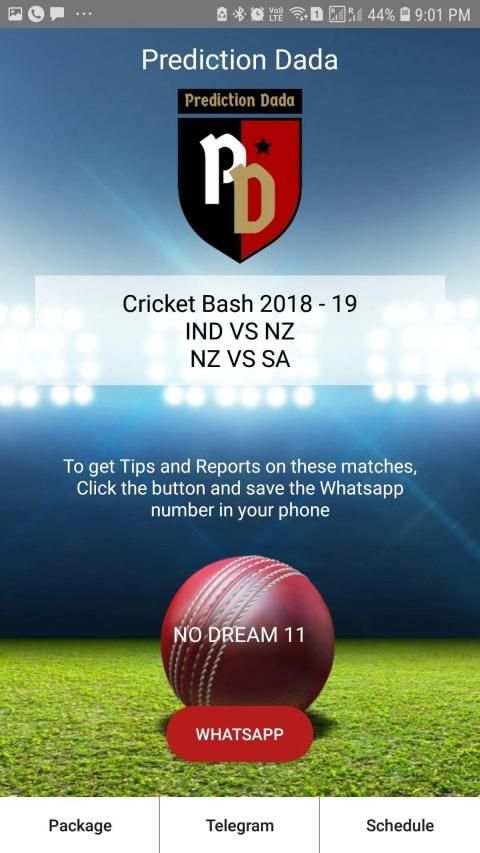 Prediction Dada - Cricket Tips screenshot 1