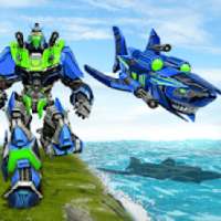 Angry Shark Robot Submarine Shooting Attack