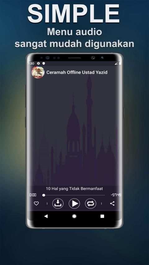 Ceramah Offline Ustad Yazid screenshot 3
