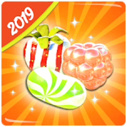 Candy Fruits - Free Delicious Android Game आइकन