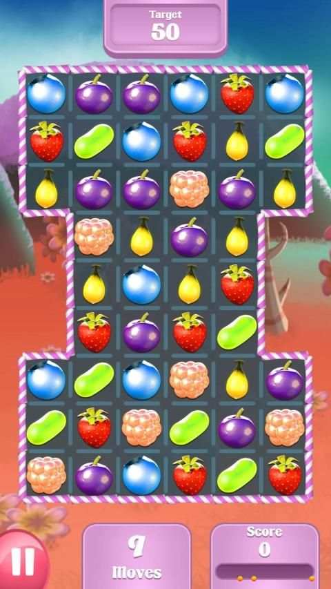 Candy Fruits - Free Delicious Android Game screenshot 3