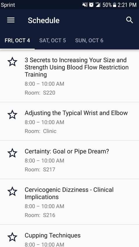 Parker Seminars screenshot 1