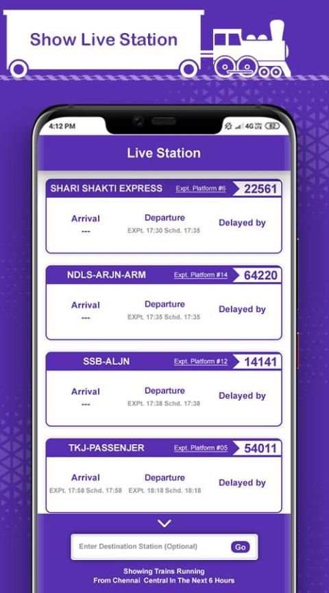 Where is my Train - Indian Railway Train Status स्क्रीनशॉट 1