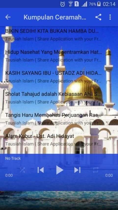 Ceramah Offline Ustadz Adi Hidayat screenshot 4