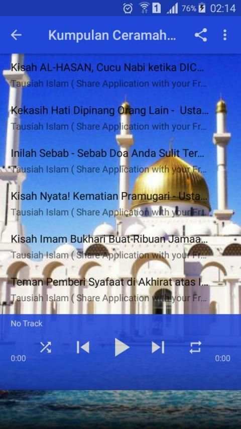 Ceramah Offline Ustadz Adi Hidayat screenshot 3