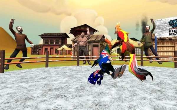 Rooster Fighting - Frenzy Chicken Fighting Games screenshot 2