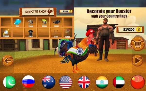 Rooster Fighting - Frenzy Chicken Fighting Games screenshot 5