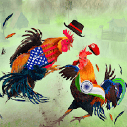 Rooster Fighting - Frenzy Chicken Fighting Games आइकन