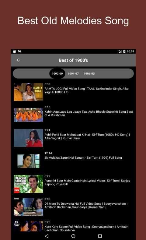 Hindi Video Songs screenshot 4