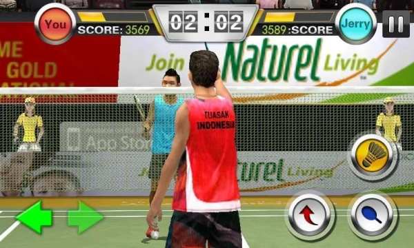 Badminton World League 3D screenshot 1