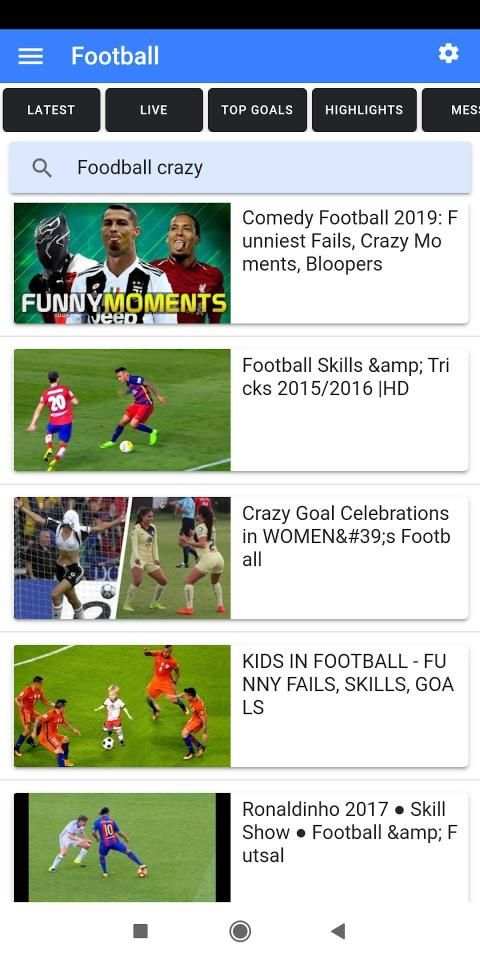 All Football videos screenshot 7