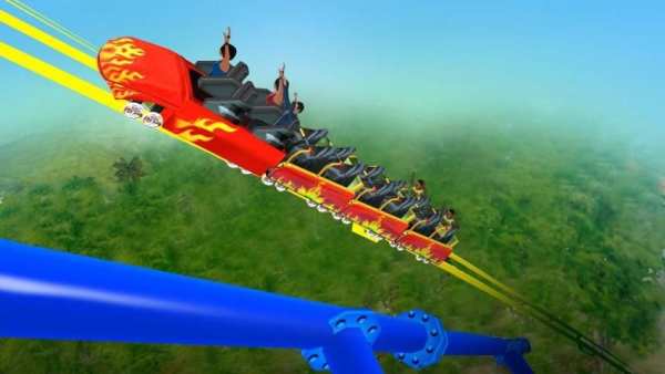 Roller Coaster 2 تصوير الشاشة