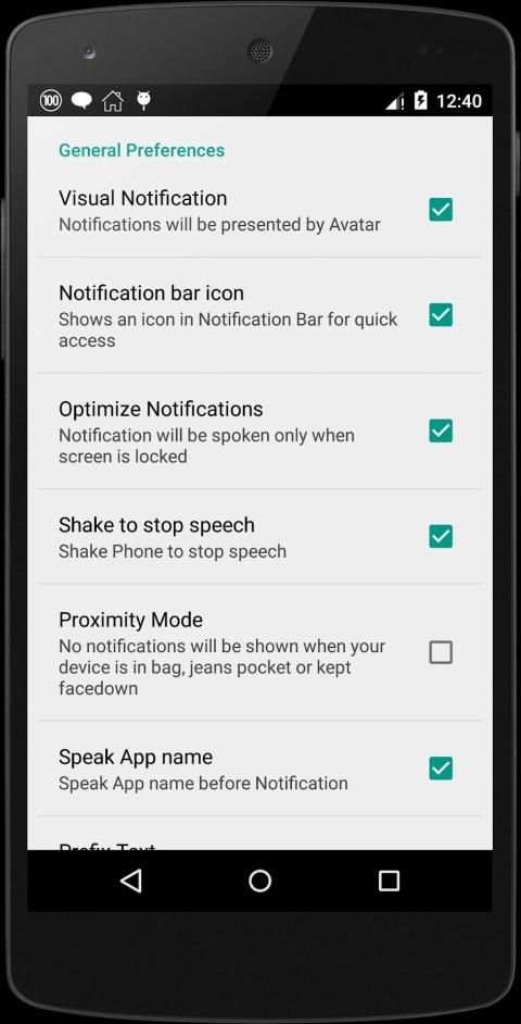 Talking Notification Girl screenshot 3