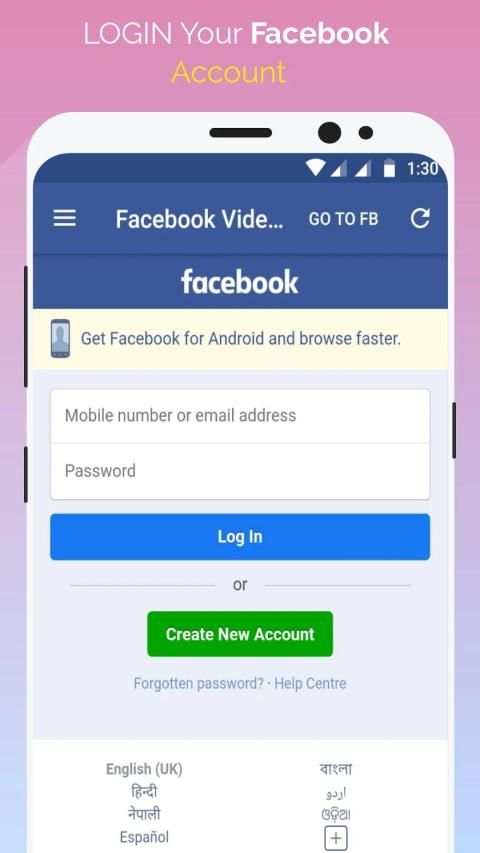 Facebook Video Downloader - Easily Download Videos स्क्रीनशॉट 4